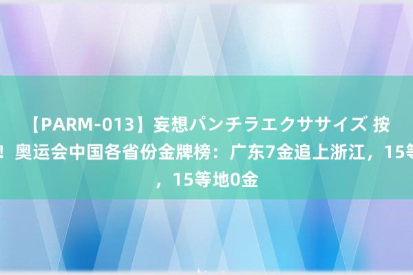 【PARM-013】妄想パンチラエクササイズ 按注册地！奥运会中国各省份金牌榜：广东7金追上浙江，15等地0金